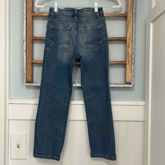 Boys Cat & Jack jeans size 7 straight stretch - Picture 2 of 5